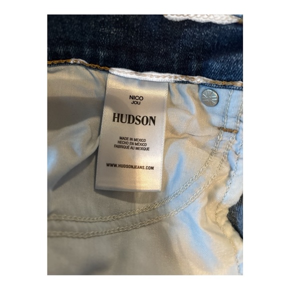 Hudson Jeans Relaxed Blue Denim Size 34/27 - Picture 5 of 5